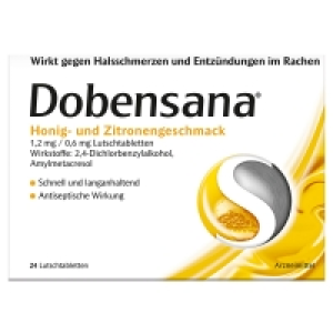 Aldi Süd  DOBENSANA® Lutschtabletten, 24 Stück