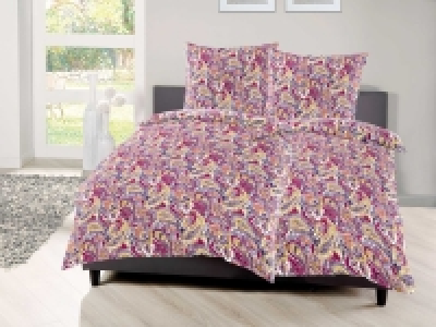 Bierbaum Mako-Satin Bettwäsche »Paisley«, Pink 22.99 €