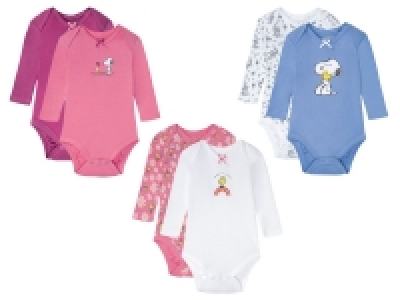 Lidl  2 Baby Mädchen Bodies