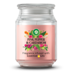Air Wick Große Duftkerze Rosa Pfeffer & Kardamom