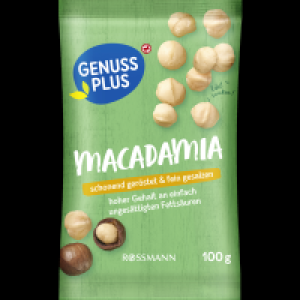 Genuss Plus Macadamias, geröstet & gesalzen