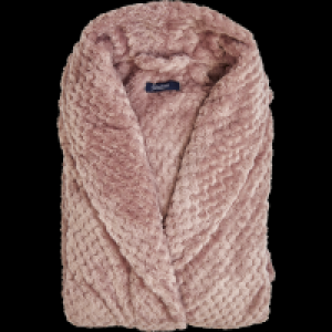Ideenwelt Luxus-Bademantel Gr. S/M, Rosé