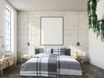 Dobnig Biberbettwäsche Karo Träum schön anthrazit 24.99 €