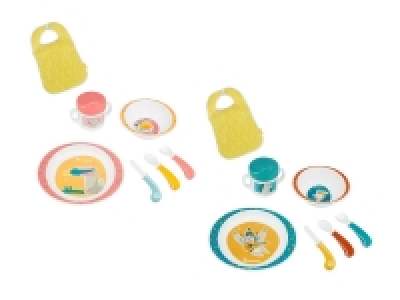 Badabulle Geschirrset »Yummy«, 7-teilig, kindgerechtes Besteck, spülma 17.41 €