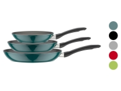 GSW Pfannen-Set »Nova«, 3-teilig, bis 28 cm Durchmesser, Antihaft-Vers 29.99 €