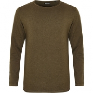 MANGUUN Pullover, Feinstrick, Rollsaumkante, für Herren