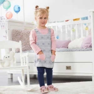 Baby-Mädchen-Set mit Kleid, 3-teilig 9.99 €