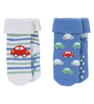 Thermo-Socken 2er-Pack, ABS-Druck 1.00 €