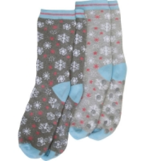 Thermo-Socken 2er-Pack, ABS-Druck 2.00 €