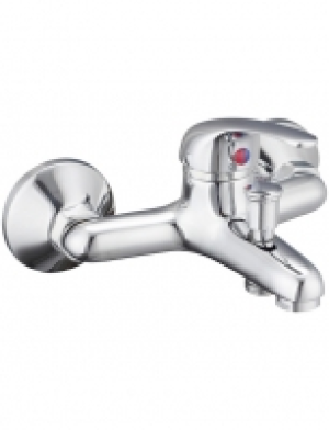 Wannen-Einhebelmischer, Messing, glänzend, ½ 21.99 €
