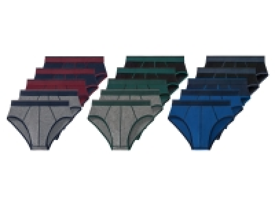 LIVERGY® Herren Slips, 5 Stück, mit Baumwolle 6.99 €