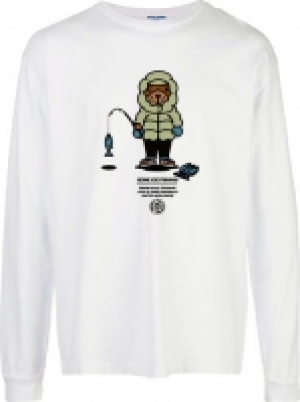 Jack & Jones Langarmshirt, Print, Rundhals, lässig, für Jungen