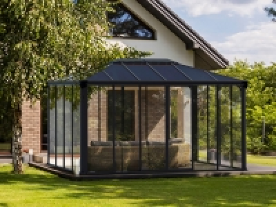 Palram Canopia PALRAM - CANOPIA Pavillon »Ledro 4300«, Aluminiumkonstruktion, mit Pol