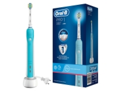 Oral B Oral-B Elektrische Zahnbürste »Pro 1 100«, 2 Minuten Timer, mit 1 Aufs