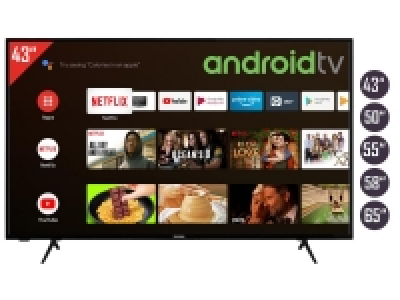 TELEFUNKEN Android TV Fernseher (Smart TV, 4K UHD mit Dolby Vision HDR