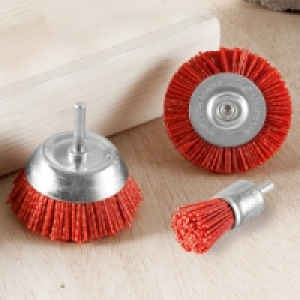Nylon-Schleifbürsten-Set 3tlg. 5.99 €