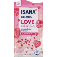 Rossmann Isana Bade-Perlen Love Without Limits