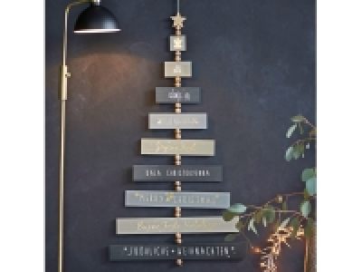 Pureday Wand-Deko-Schild X-MAS