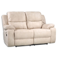 Roller  Sofa 2-Sitzer - beige - mit Relaxfunktion