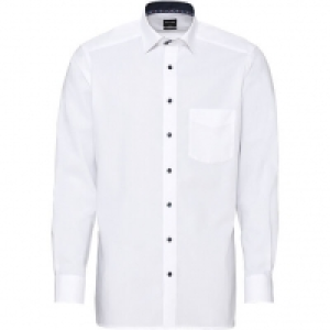Olymp Luxor Businesshemd, Modern Fit, Kentkragen, bügelfrei, uni, für  39.99 €