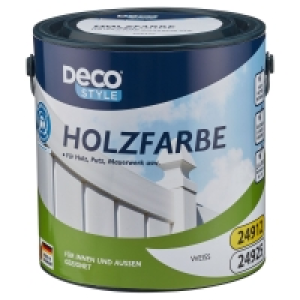 Aldi Süd  DECO STYLE® Holzfarbe 2,5 l