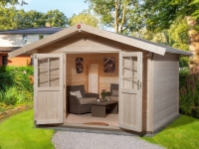 WEKA Gartenhaus »Falko«, Massivholz, Doppeltür und Vordach, B 300 x H  1,399.00 €