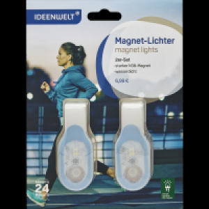 Ideenwelt 2er-Set Magnet-Lichter