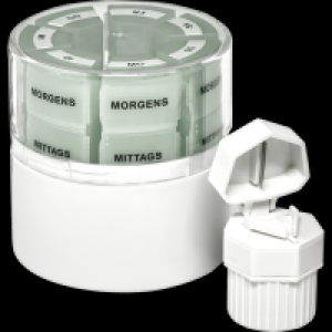 Pillendose mit Pillenspalter 5.99 €