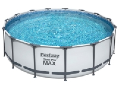 Lidl Bestway Bestway Steel Pro Max(TM) Framepool Komplett-Set, rund mit Filterpumpe