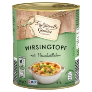 Aldi S&uuml;d  TRADITIONELLE GEN&Uuml;SSE Eintopf 800 g