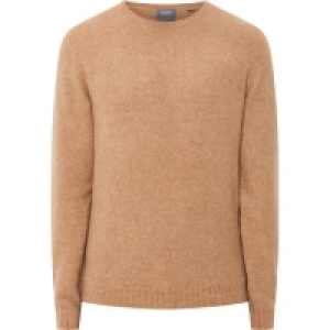 Karstadt  Galeria Merino-Cashmere Pullover, Boucléstrick, für Herren