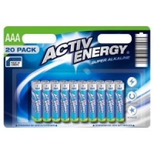 ACTIV ENERGY® Batterien, 20er-Packung 3.49 €