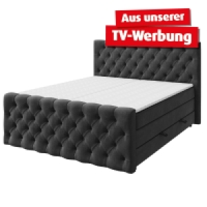 Boxspringbett - anthrazit - H3 - 180x200 cm 899.00 €
