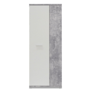 Schuhschrank - Betonoptik-weiß - 5 Einlegeböden  79.00 €
