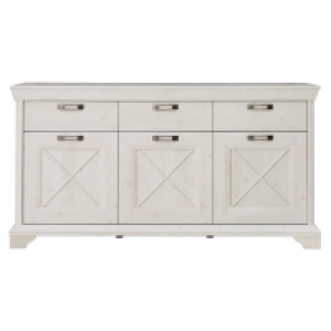 Sideboard - Pinie weiß - 178 cm breit 329.00 €