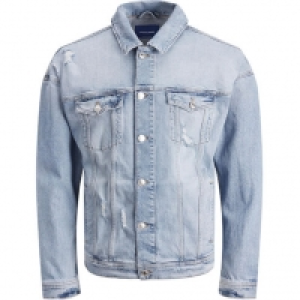 Jack & Jones Jeansjacke, uni, Brusttaschen, Knopfleiste, für Jungen