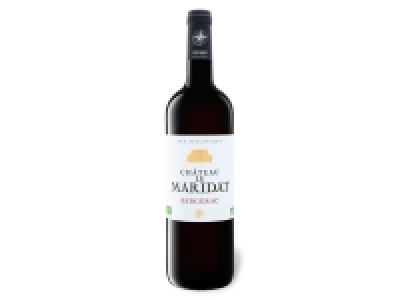 Lidl  Château le Maridat Bergerac BIO AOP trocken, Rotwein 2018