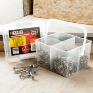 Edelstahl-Spanplattenschrauben 320 Stück 6.99 €