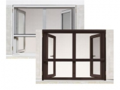Powerfix Alu-Insektenschutz-Fensterrollo, 130 x 160 cm