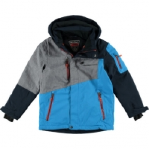 Killtec Skijacke, Windfang, wasserdicht, abnehmbare Kapuze, für Jungen