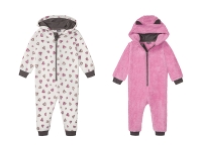 LUPILU® Kleinkinder Mädchen Onepiece Plüsch, mit Kapuze 3.99 €