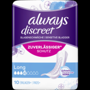 Rossmann Always Discreet Inkontinenz-Einlagen+ Long