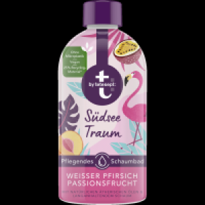 T By Tetesept Südsee Traum Pflegendes Schaumbad weisser Pfirsich Passionsfrucht