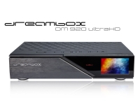 Lidl Dreambox Dreambox DM920 UHD 4K 1x Triple MultiStream S2X Tuner E2 Linux PVR Rec