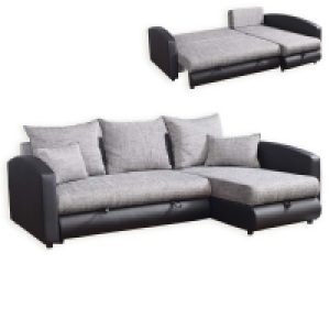 Ecksofa - schwarz-grau - mit Liegefunktion 699.00 €