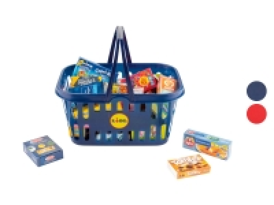 PLAYTIVE&reg; Einkaufskorb mit Marken- und Eigenmarken miniaturen 4.99&nbsp;&euro;