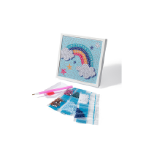 Ideenwelt Diamond Painting Set Regenbogen
