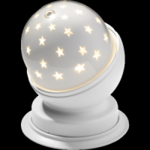 Ideenwelt LED-Sternenhimmelleuchte weiss