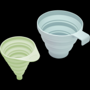 Rossmann Ideenwelt 2er-Set Faltbare Trichter