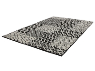 KAYOOM Designerteppich Lina 300 Multi / Schwarz